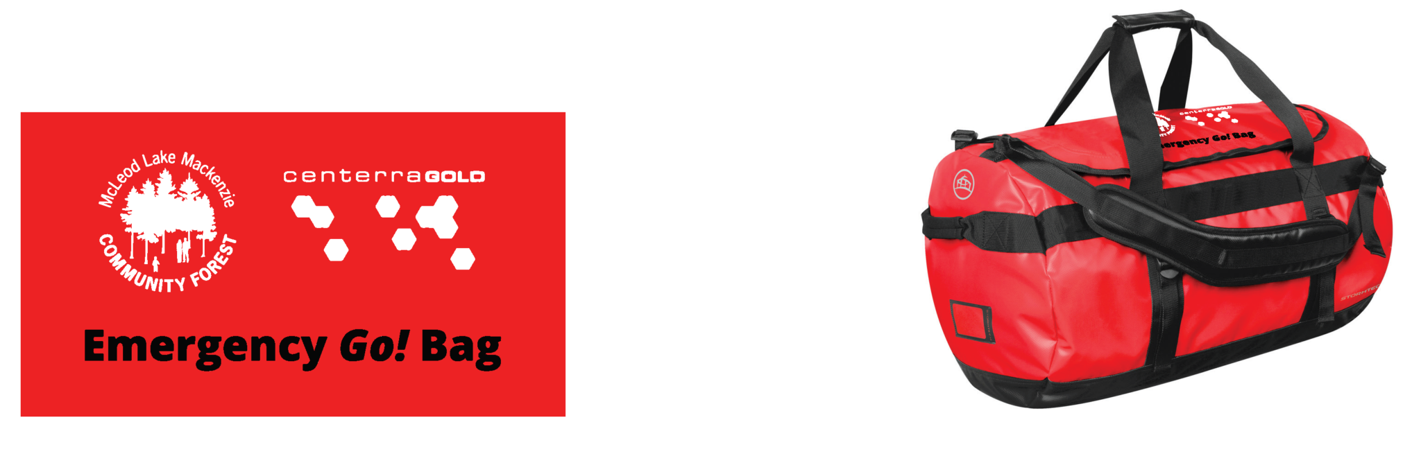 Emergency Go! Bags McLeod Lake Mackenzie Community Forest